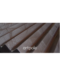 3d панель Artpole Zigzag Platinum Гипс с виниловым покрытием-foto6
