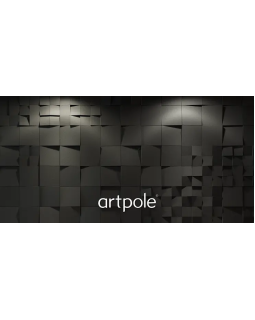 3d панель Artpole Kvadro Elementary Гипс 100-200*100*200*30 мм-foto5