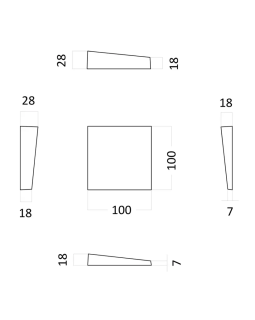 3d панель Artpole Kvadro Platinum Гипс с виниловым покрытием 100-200*100-200*30 мм-foto2