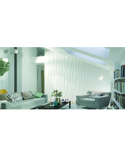 3d панель Artpole Smoke Гипс 650*650*30 мм-foto3
