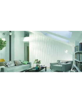 3d панель Artpole Smoke Гипс 650*650*30 мм-foto3
