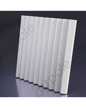 3D панель Artpole Zigzag Big Elementary Гипс