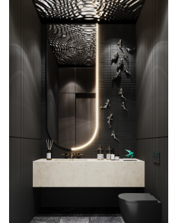 Декоративная панель Decoplume Honey Композитный полимер 300*100*10 мм-foto3