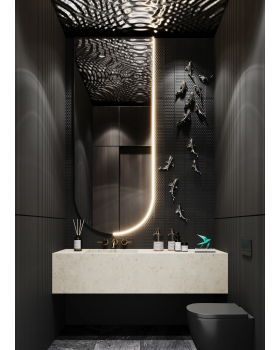 Декоративная панель Decoplume Honey Композитный полимер 300*100*10 мм-foto3