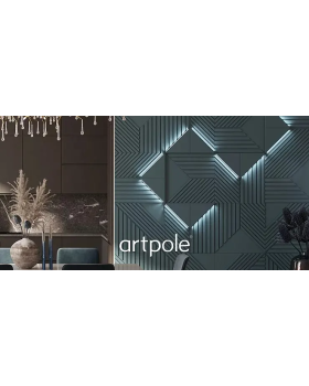 3D панель Artpole Pifagor Гипс 600*600*24 мм-foto4