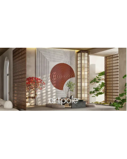 3D панель Artpole Pallada 1-4 Гипс 600*600*21 мм-foto13