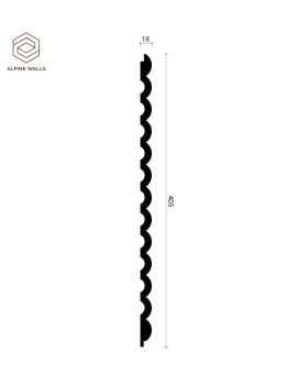 Стеновая панель Alpine Walls LineArt ECO5103 Полиуретан 2900*405*16 мм-foto2