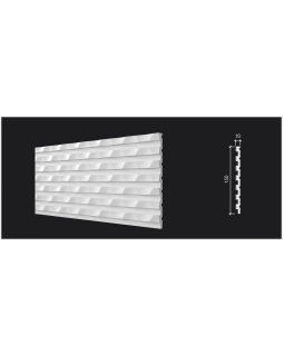 Декоративная панель Decor Dizayn DD930 Полистирол 2000-3000*150*10 мм-foto4