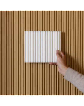 Декоративная панель гибкая Orac Decor WX205F Track Дюрополимер 2000*250*13 мм-foto2