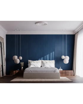 Декоративная панель гибкая Orac Decor WX205F Track Дюрополимер 2000*250*13 мм-foto3