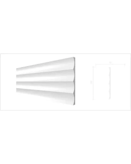 Декоративная панель Decor Dizayn DD917 Полистирол 2000-3000*180*10 мм-foto3