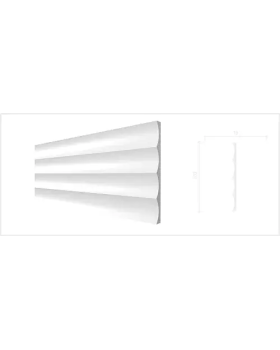 Декоративная панель Decor Dizayn DD917 Полистирол 2000-3000*180*10 мм-foto3
