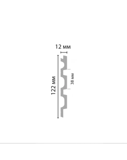 Декоративная панель Decomaster D316 2900*122*12 мм-foto2