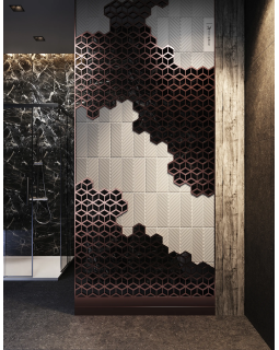 Декоративная панель Decoplume Branded 1 Композитный полимер 300*100*10 мм-foto3