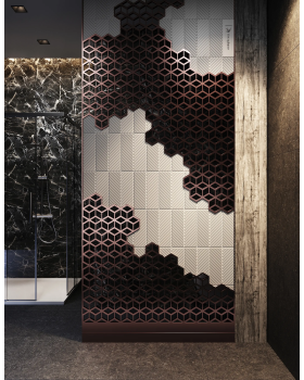 Декоративная панель Decoplume Branded 1 Композитный полимер 300*100*10 мм-foto3
