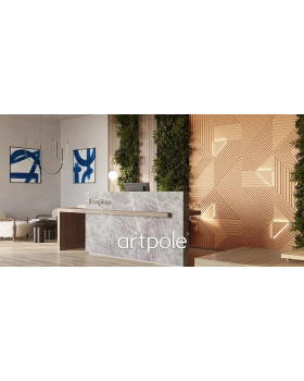 3D панель Artpole Pifagor Гипс 600*600*24 мм-foto2