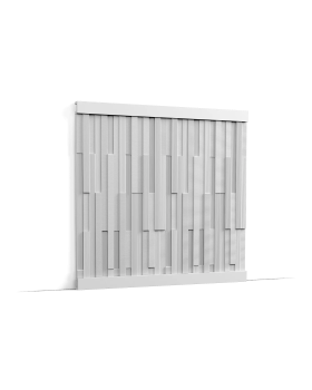 Декоративная панель Orac Decor W216 Matrix Полиуретан 2000*250*16 мм-foto2