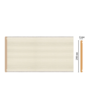 Декоративная панель Decomaster F30-15 (298*6*2400)
