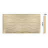 Декоративная панель Decomaster L30-18 (298*6*2400мм)