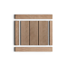 Панель Hiwood LV127L Фитополмер 2700*120*12 мм