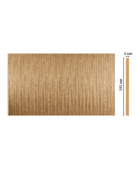 Декоративная панель Decomaster G60-17 (595*6*2400мм)