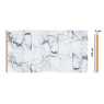 Декоративная панель Decomaster U30-716 (298*4*2400мм)