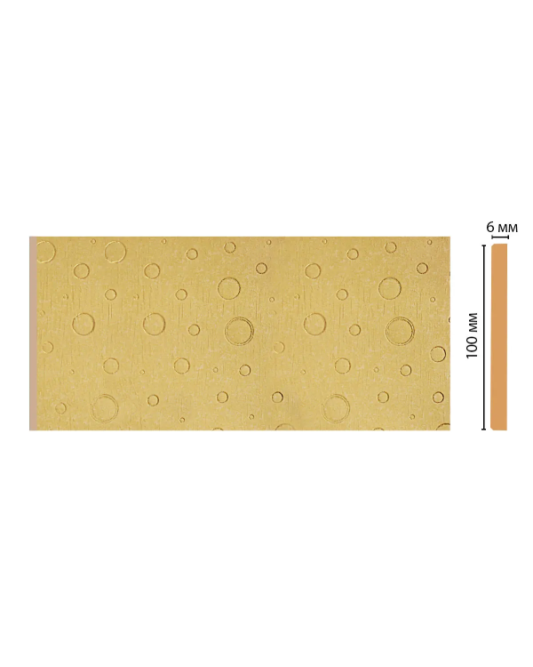 Декоративная панель Decomaster P10-36 (100*6*2400мм)