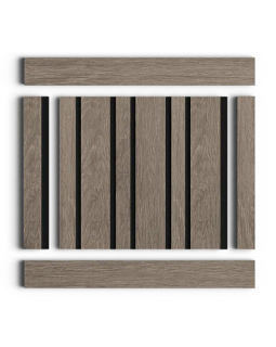 Панель Hiwood LV133 Фитополимер 2700*120*12 мм-foto4