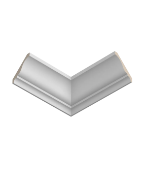 Карниз Ultrawood CR 0001 ЛДФ 2000-2440*80*75 мм-foto3