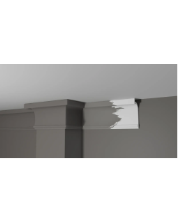 Карниз Decor Dizayn DD518 Полистирол 2000*125*45 мм-foto2