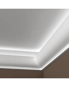 Карниз Европласт 1.50.220 Пенополиуретан 2000*127*122 мм-foto2