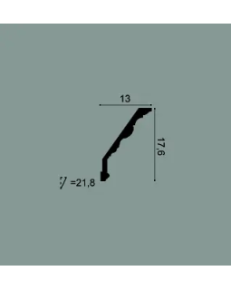 C219 Карниз Orac Decor Полиуретан-foto2