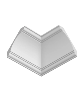 Карниз Ultrawood CR 0003, CR 0003 i ЛДФ 2000-2440*140*140 мм-foto4