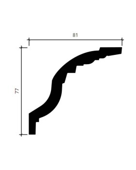 Карниз Европласт 1.50.179 Пенополиуретан 2000*78*81 мм-foto4