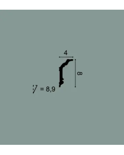 CX176 Карниз Orac Decor Дюрополимер-foto2