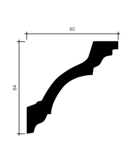 Карниз Европласт 1.50.113 Пенополиуретан 2000*83*80 мм-foto4