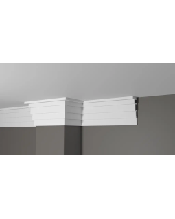 Карниз Decor Dizayn DD514 Полистирол 2000*120*43 мм-foto7