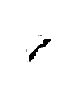 Карниз Hiwood A116 Полистирол Под покраску-foto2