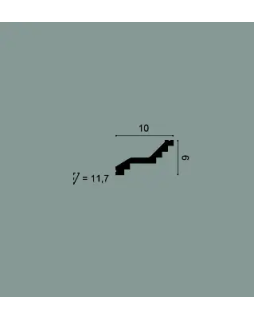 C400 Карниз Orac Decor Полиуретан-foto2