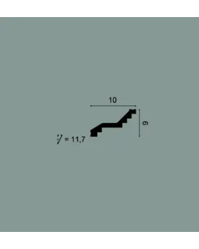 C400 Карниз Orac Decor Полиуретан-foto2