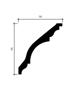 Карниз Европласт 1.50.139 Пенополиуретан 2000*100*99 мм-foto4