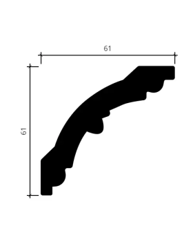 Карниз Европласт 1.50.290 Пенополиуретан 2000*61*61 мм-foto4
