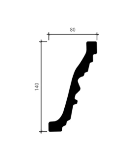 Карниз Европласт 1.50.503 Пенополиуретан 2000*139*79 мм-foto4