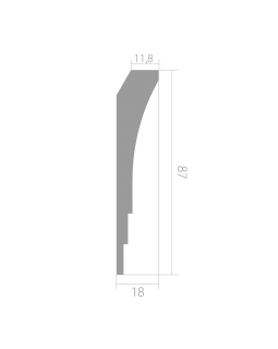Карниз Ultrawood CR 026W ЛДФ-foto3