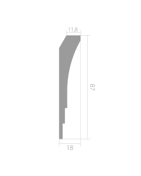 Карниз Ultrawood CR 026W ЛДФ-foto3