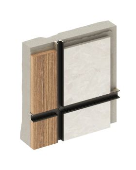 Разделительный профиль Decaro D007 Алюминий 3000*15*12,5 мм-foto8