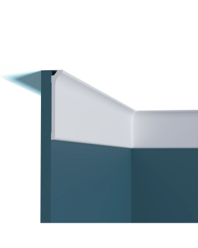 Плинтус P208 Перфект Плюс XPS Полимер 2000*120*20 мм-foto2