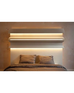 C373F Карниз гибкий для скрытого освещения Antonio гибкий Orac Decor Полиуретан-foto3