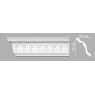 Плинтус потолочный с орнаментом Decomaster 95698 (130х102х2400мм)