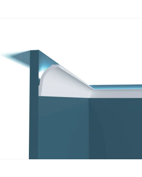 Карниз P153 Перфект Плюс XPS Полимер 2000*60*41 мм-foto3